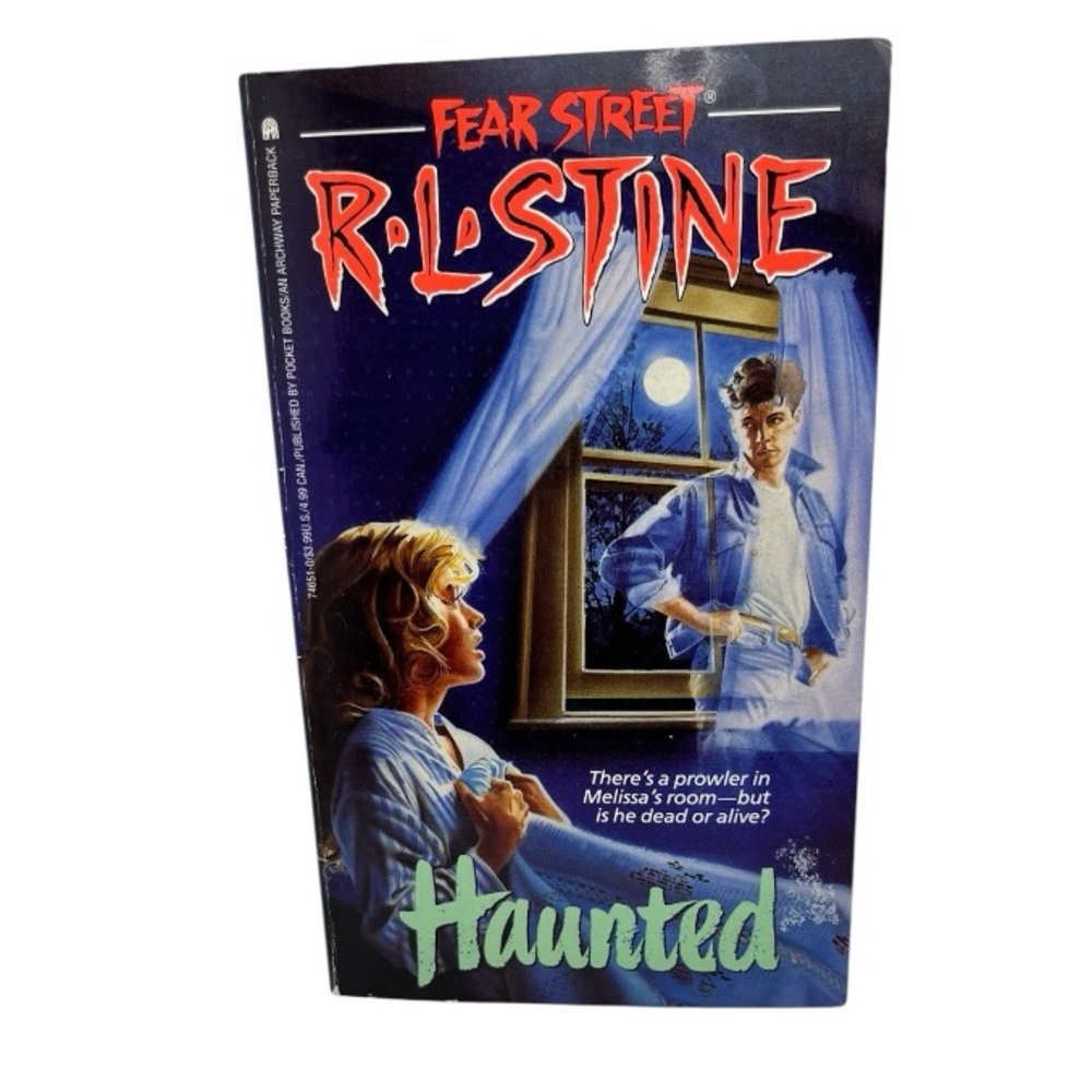 Haunted, Fear Street series by R.L. Stine. First Edition 1990